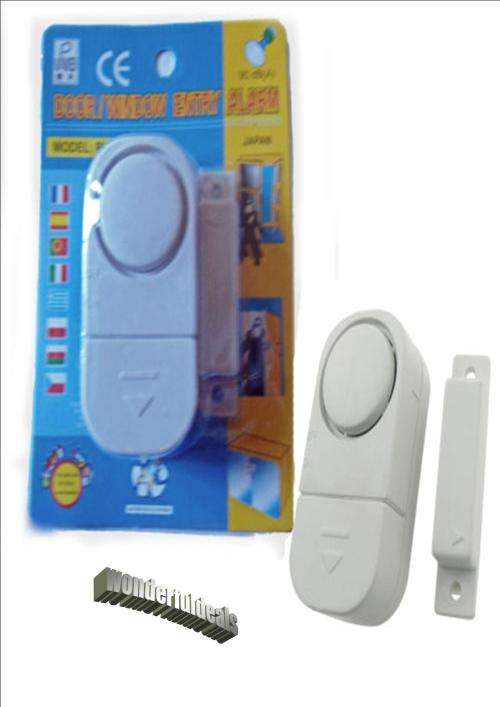 Home Security Door Window Entry Alarm Magnetic Sensor Auto Dial Burglar