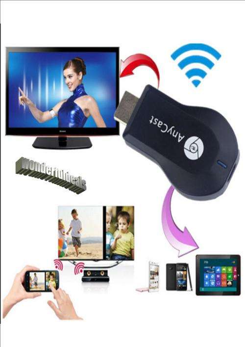 WiFi-Full-HD-1080P-HDMI-TV-Stick-AnyCast-DLNA-Wireless Airplay-Dongle