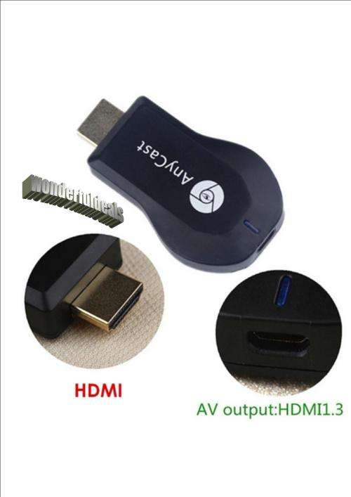 WiFi-Full-HD-1080P-HDMI-TV-Stick-AnyCast-DLNA-Wireless Airplay-Dongle