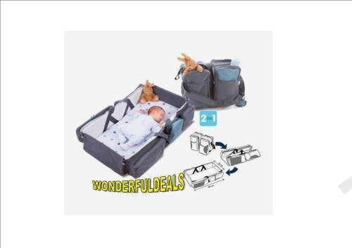 2 in 1 MULTIFUNCTIONAL BABY TRAVEL BAG/BED