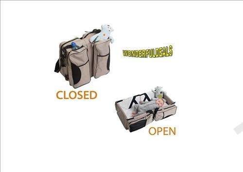 2 in 1 MULTIFUNCTIONAL BABY TRAVEL BAG/BED