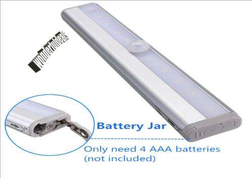 MOTION ACTIVATED STICK UP LED LIGHT