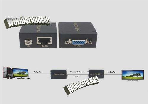 VGA SIGNAL EXTENDER 60M