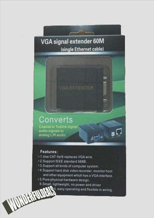 VGA SIGNAL EXTENDER 60M
