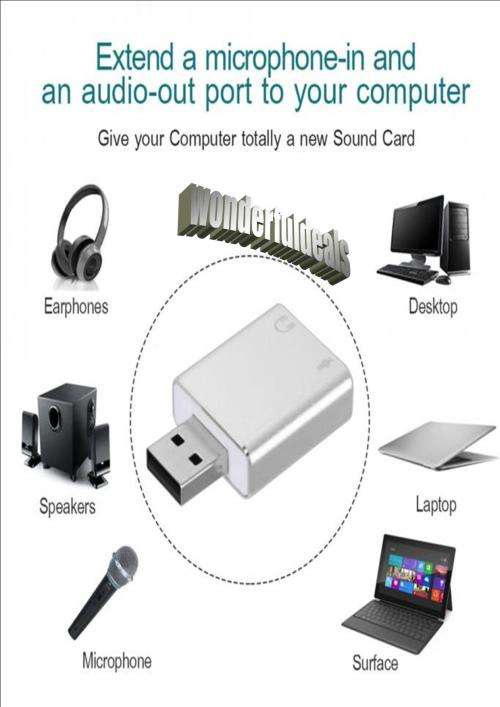 7 CH EXTERNAL SOUND CARD