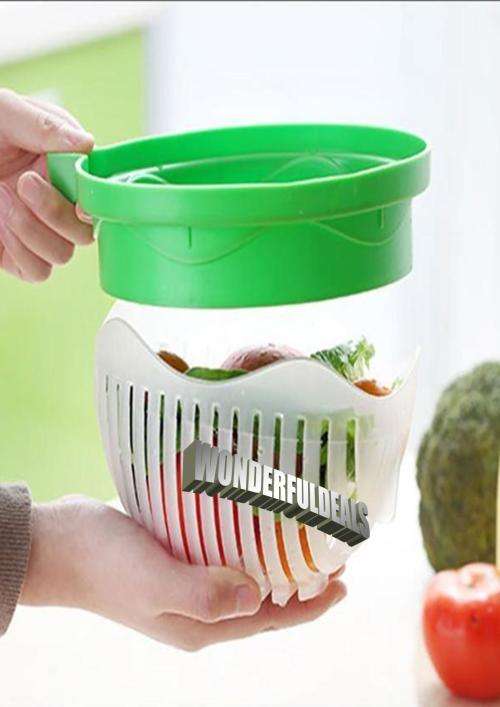 SALAD CUTTER BOWL