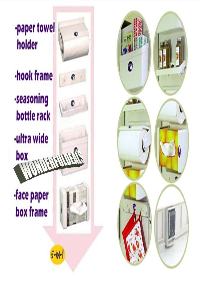 5 in 1 MAGNETIC SHELVES