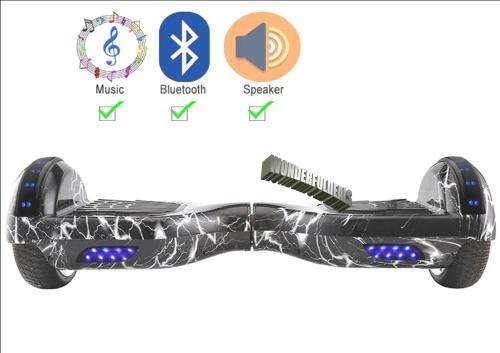 6.5 inch Hoverboard Self Balance Scooter with Led Lights & Bluetooth