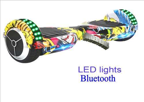 6.5 inch Hoverboard Self Balance Scooter with Led Lights & Bluetooth