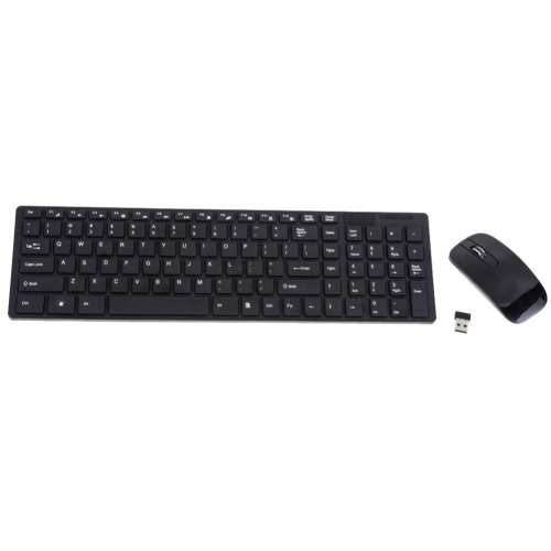 Wireless Keyboard And Mouse Kit With Free Skin Cover