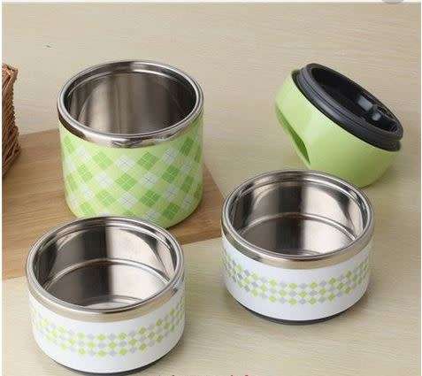 INSULATED THREE LAYER LUNCH BOX