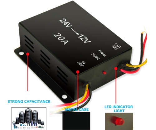 20A CAR ELECTRIC CONVERTER