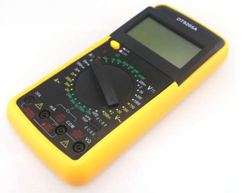 DT9205A Digital Multimeter AC DC AMP VOLT