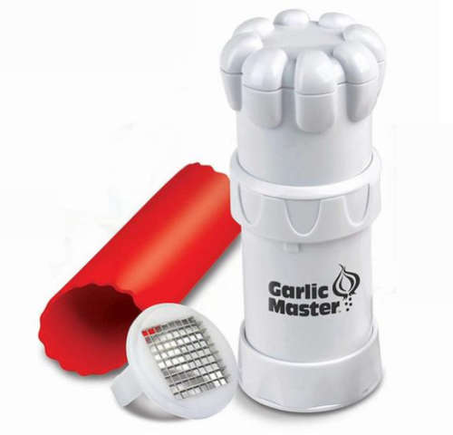 GARLIC MINCER + NO TOUCH GARLIC PEELER