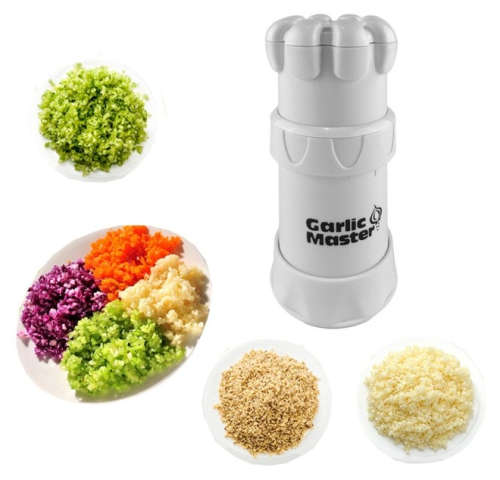 GARLIC MINCER + NO TOUCH GARLIC PEELER