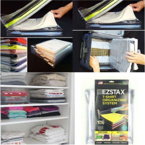 10 pack T-shirt Organising System