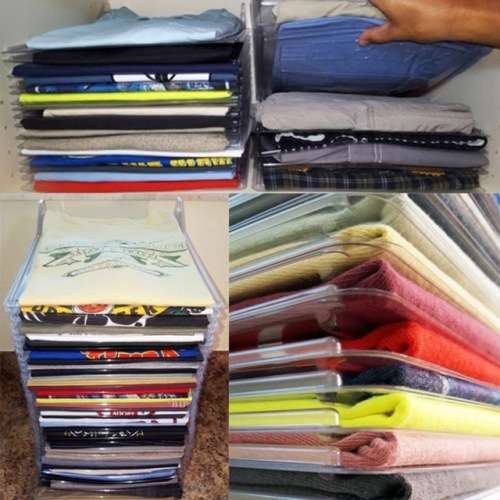 10 pack T-shirt Organising System