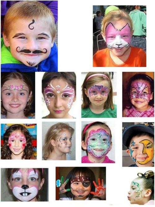 COLORFUL BODY PAINTING