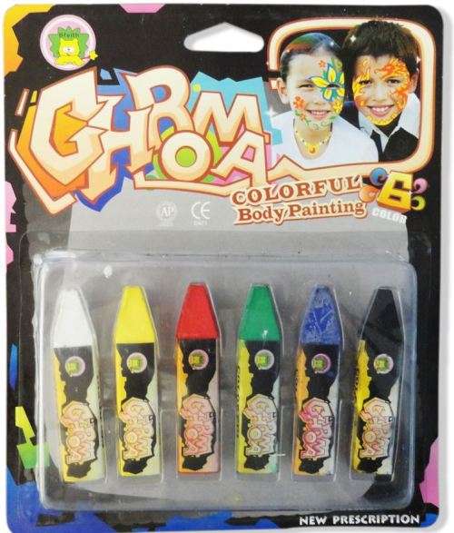 COLORFUL BODY PAINTING