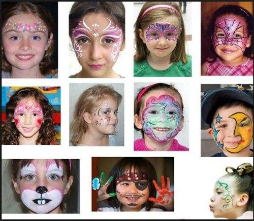 COLORFUL BODY PAINTING