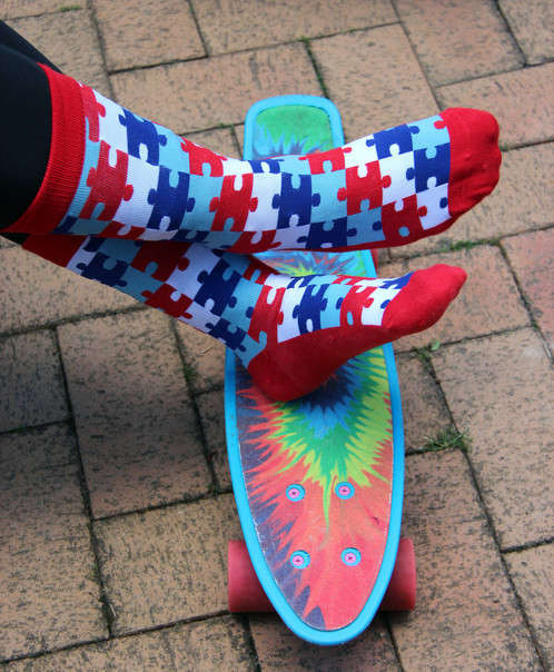 Multi Color Socks (2 pairs)