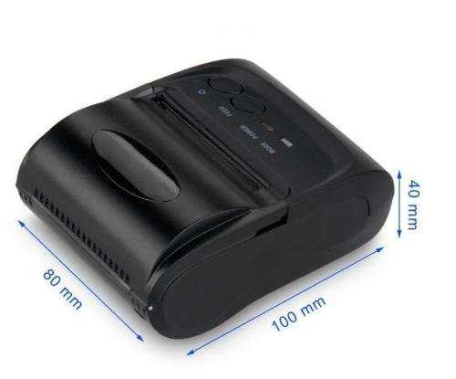 58mm portable wireless mobile printer Bluetooth mini thermal printer