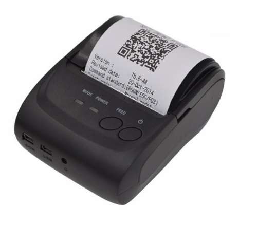 58mm portable wireless mobile printer Bluetooth mini thermal printer