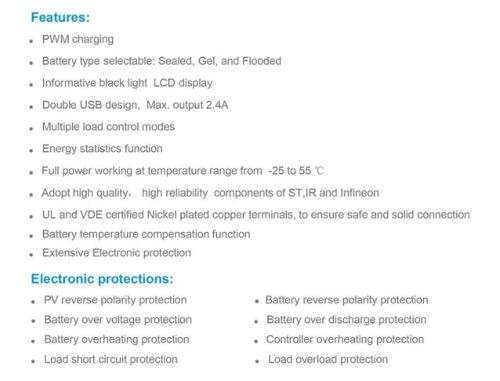 Solar Charger Controller