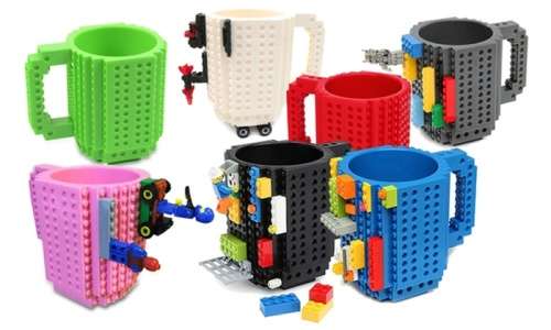 Build-On Brick Mug