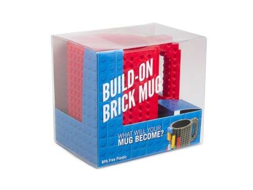 Build-On Brick Mug