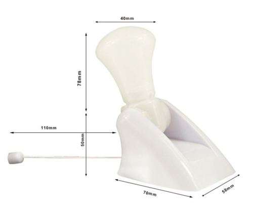 LED Wire Portable Bulb Cabinet Lamp Night Light Battery Self Adhesive Wall Mount