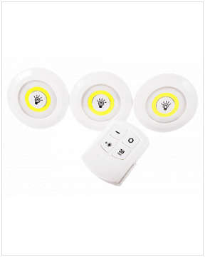 3 PIECE COB LED LIGHTS WITH REMOTE