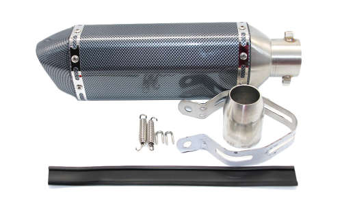 Racing Universal Motorcycle Escape Tube Muffler Exhaust
