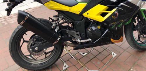 Racing Universal Motorcycle Escape Tube Muffler Exhaust