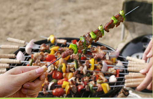 SKEWERS FOR  KABOBS