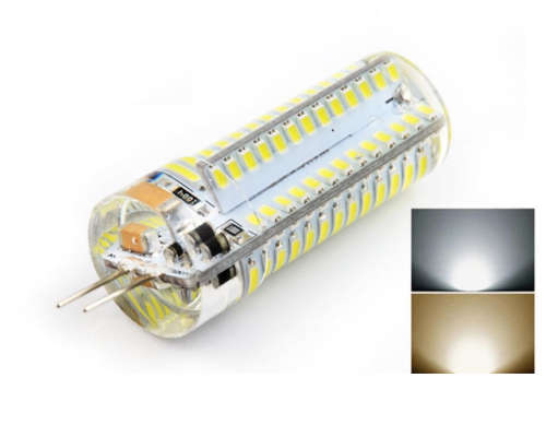 Bi-Pin G4 SMD 3014 Silicone Led Lamp 72Led 220V 360 Beam Angle Home Lighting