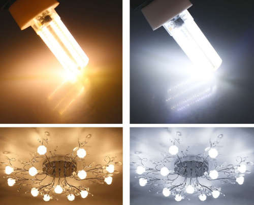 Bi-Pin G4 SMD 3014 Silicone Led Lamp 72Led 220V 360 Beam Angle Home Lighting