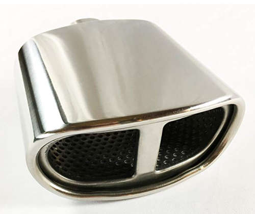 Universal Car Rolled Oval Split Exhaust Muffer Tip