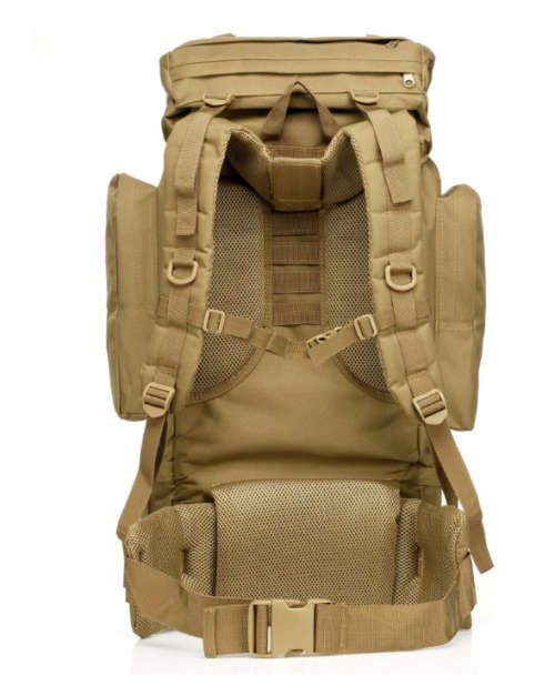 65L Combat Rucksack Camping Backpack Bag
