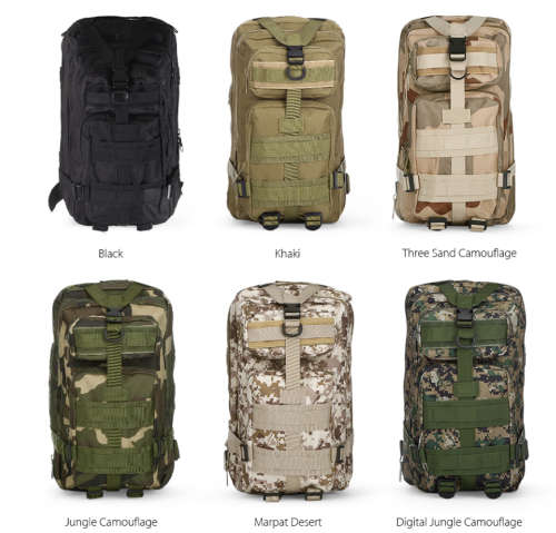 30L Combat Rucksack Camping Backpack Bag