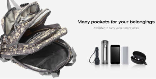 30L Combat Rucksack Camping Backpack Bag