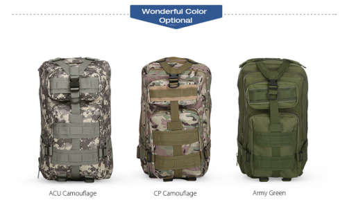 30L Combat Rucksack Camping Backpack Bag