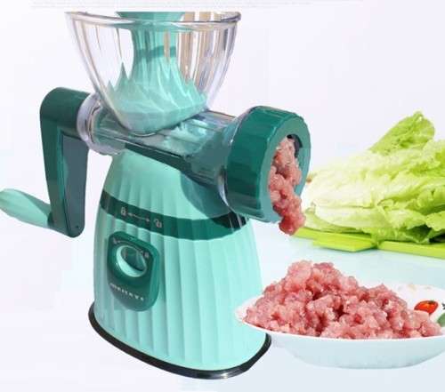 Vegetable Slicer/Hand Crank Manual Meat Grinder/Manual Juicer Hand Ice Cream