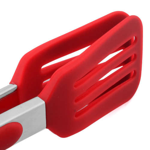 Plastic Steel Handle Tongs