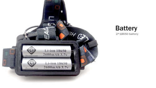 T6 Headlamp Flashlight 3 Modes Camping Hunting Headlights