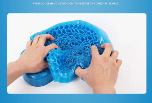 Egg Sitter Support Cushion Seat Cushion With Breathable Honeycomb Design Absorbs Pressure Points