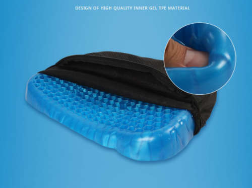 Egg Sitter Support Cushion Seat Cushion With Breathable Honeycomb Design Absorbs Pressure Points