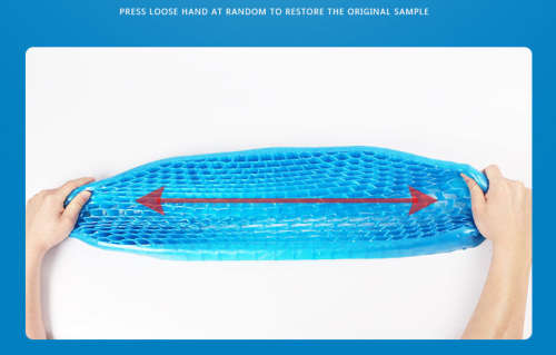 Egg Sitter Support Cushion Seat Cushion With Breathable Honeycomb Design Absorbs Pressure Points