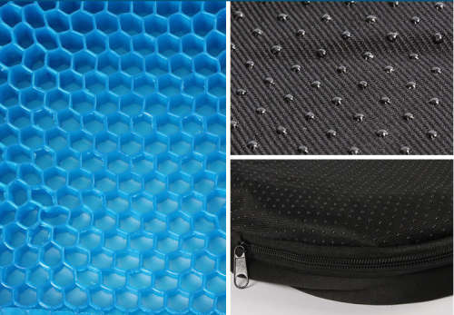 Egg Sitter Support Cushion Seat Cushion With Breathable Honeycomb Design Absorbs Pressure Points