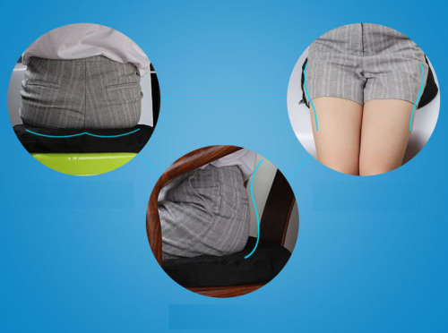 Egg Sitter Support Cushion Seat Cushion With Breathable Honeycomb Design Absorbs Pressure Points